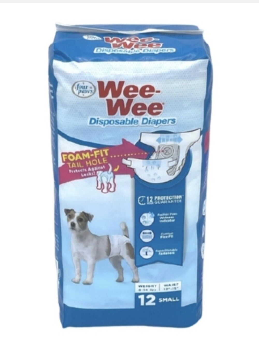 Wee-Wee Disposable Dog Diapers-Small